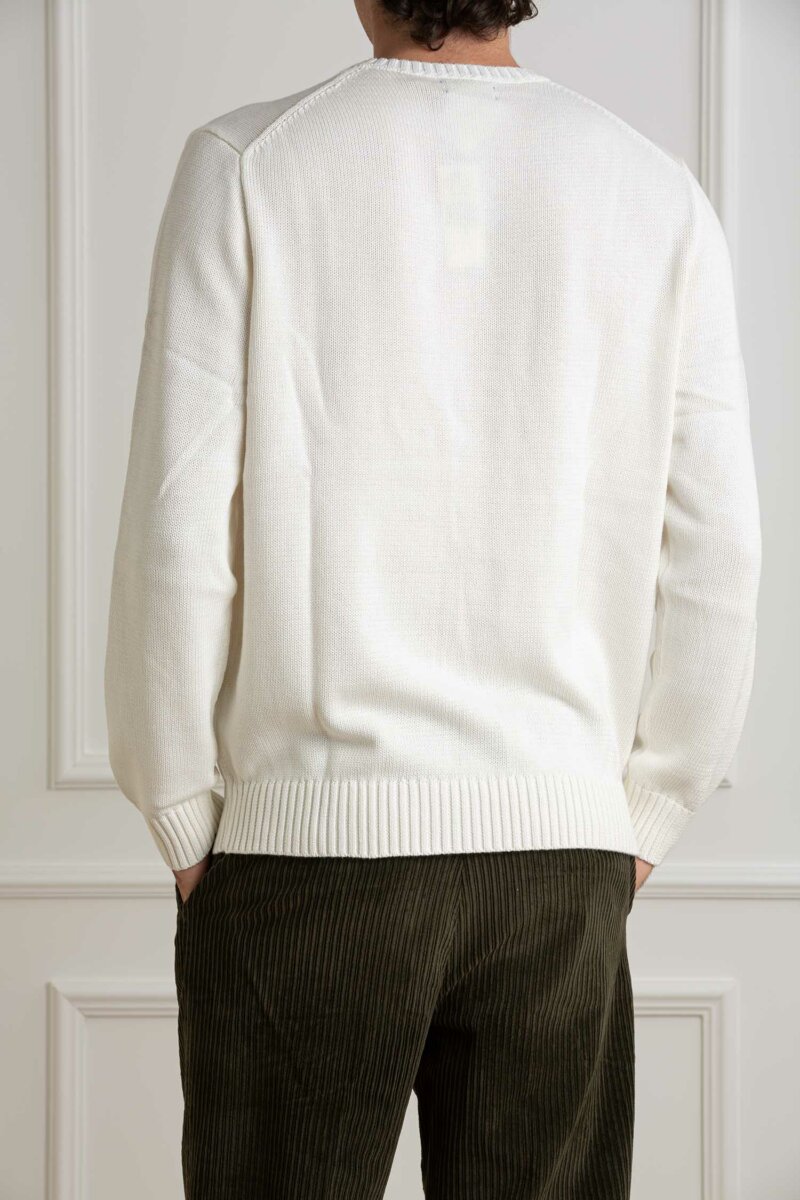 RALPH LAUREN-MAGLIA M/L-RL810846A24 WHITE