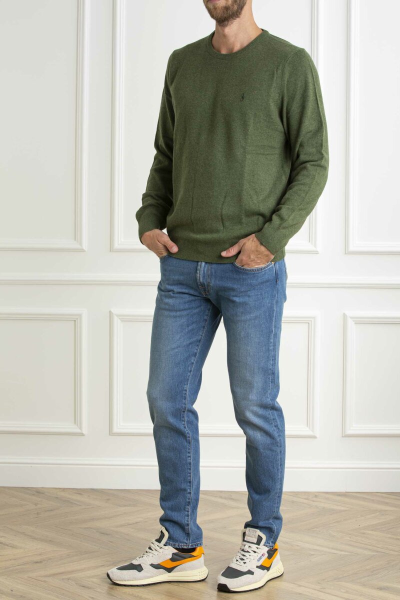 RALPH LAUREN-MAGLIONE M/L-RL876714A24 OLIVE