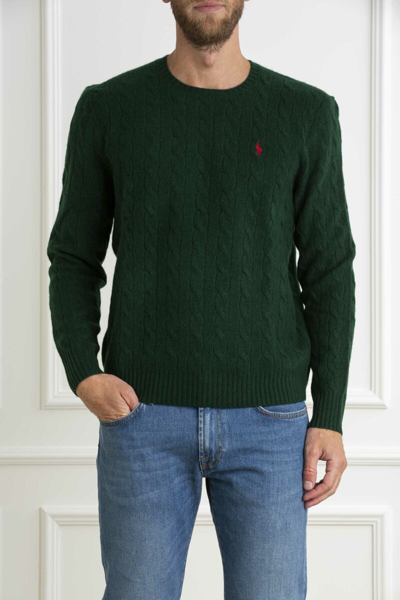 RALPH LAUREN-PULLOVER M/L-RL876762A24 MOSS