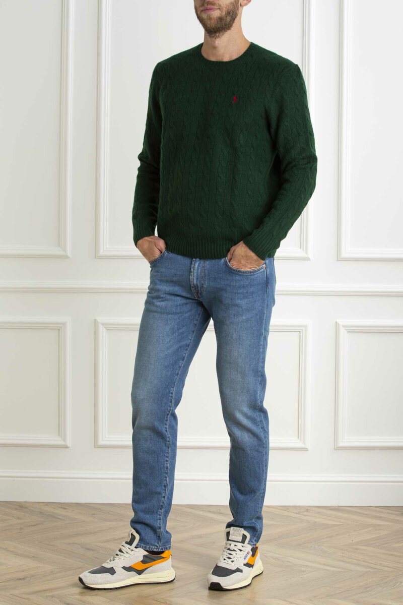 RALPH LAUREN-PULLOVER M/L-RL876762A24 MOSS