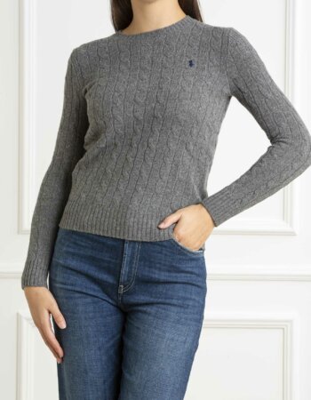 RALPH LAUREN-MAGLIA M/L JULIANNA-RL910421A24 GREY