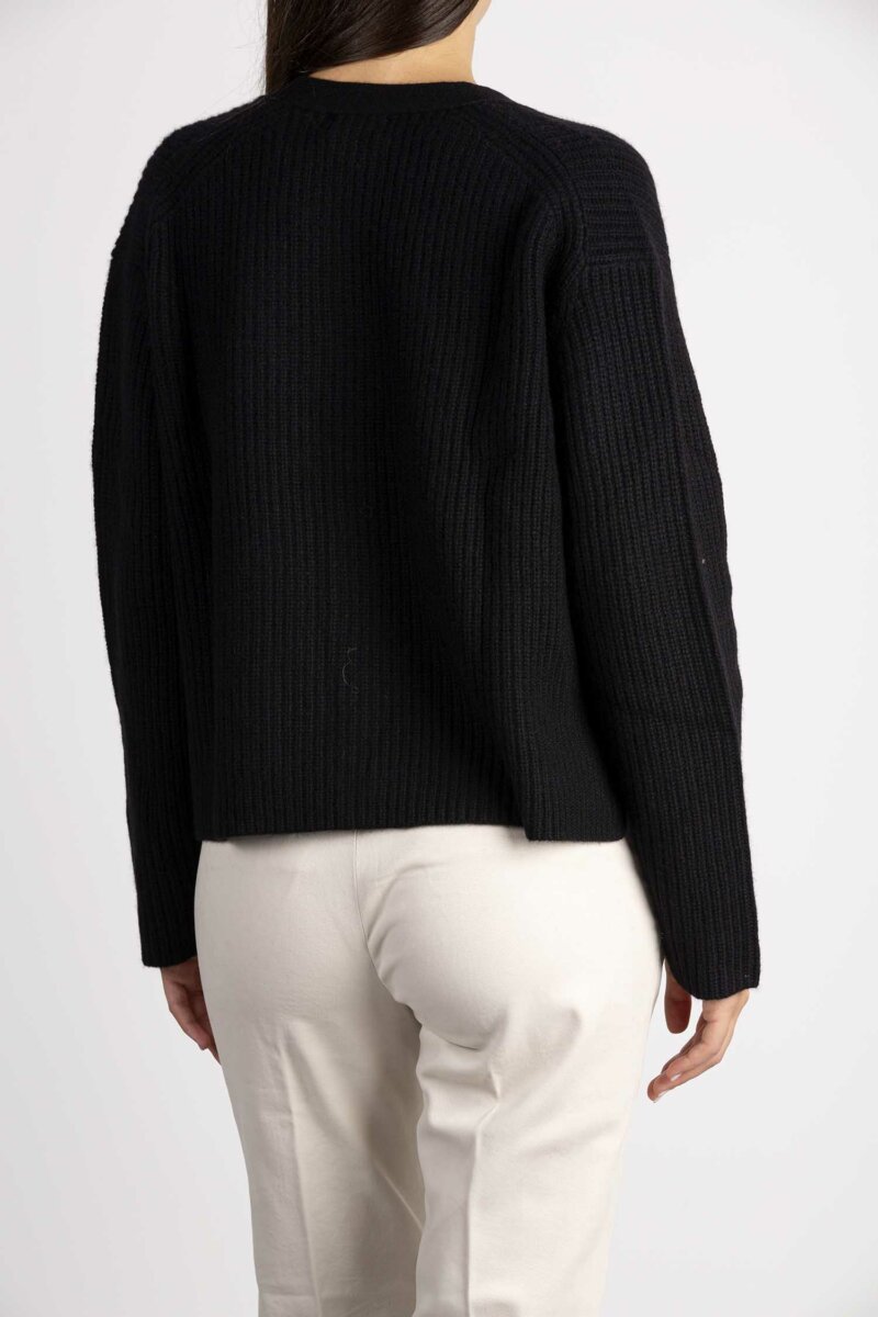 RALPH LAUREN-CARDIGAN VN PP-RL910426 BLACK