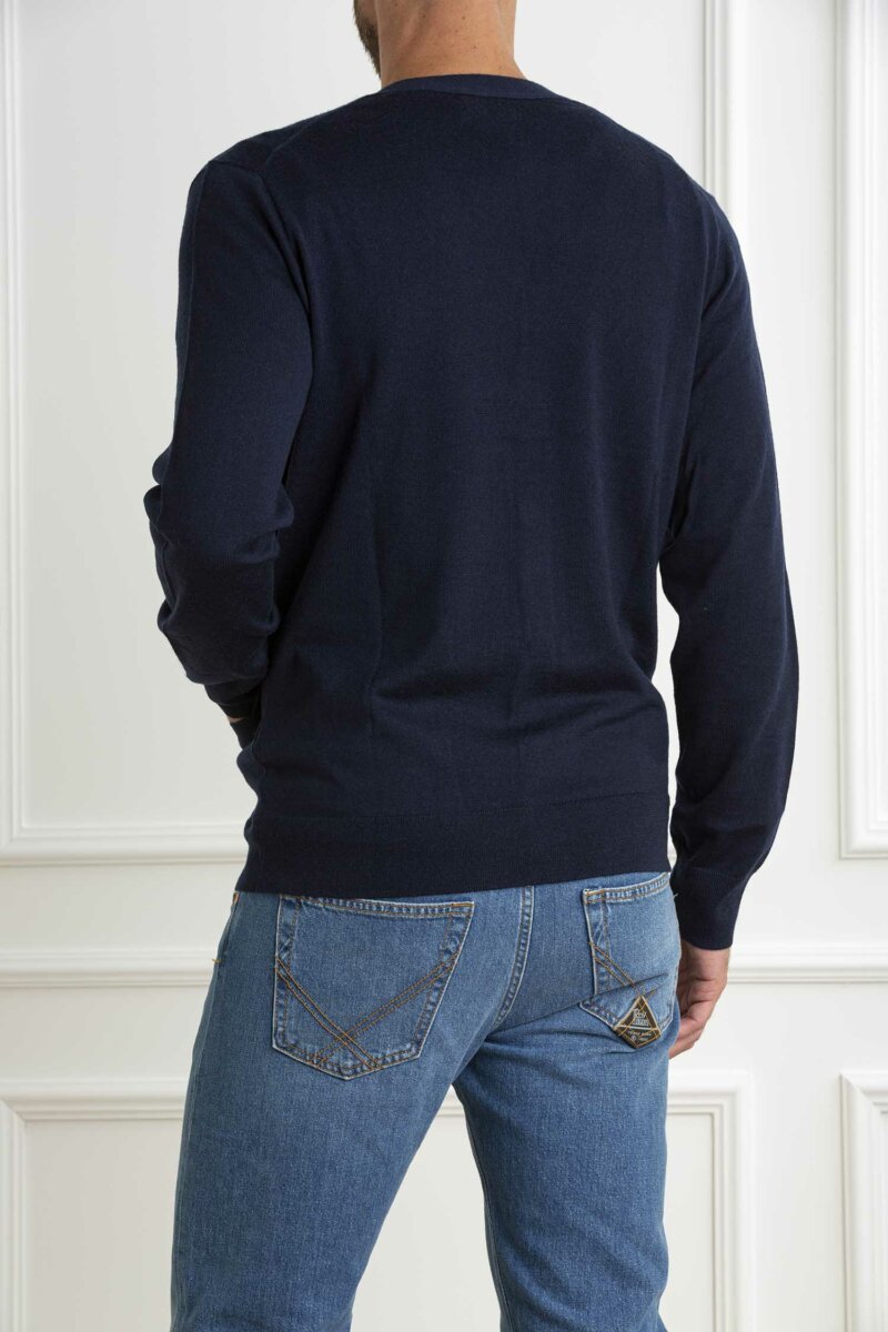 RALPH LAUREN-CARDIGAN-RL946144 NAVY