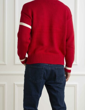 RALPH LAUREN-PULLOVER MANICA LUNGA-RL949298 RED