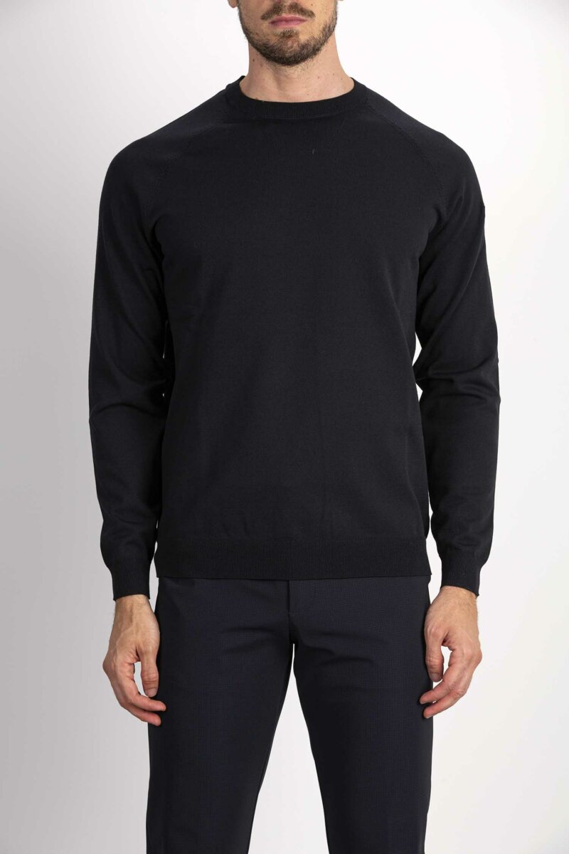 RRD-MAGLIA AMOS COTTON-RRDW23120 BLU