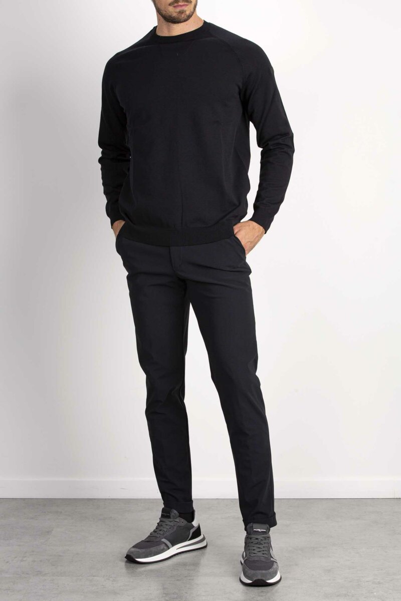 RRD-MAGLIA AMOS COTTON-RRDW23120 BLU