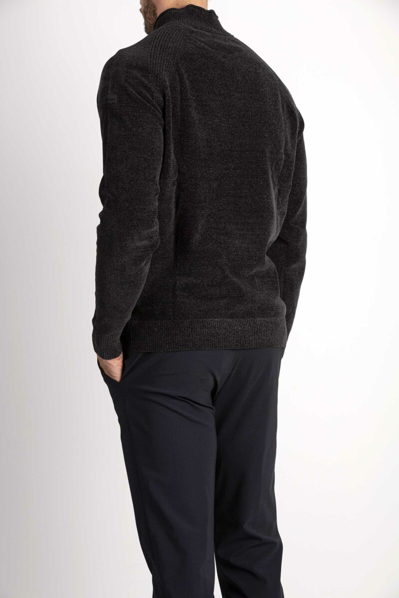 RRD-MAGLIA VELVET LUPETTO-RRDW23125 PIOMBO