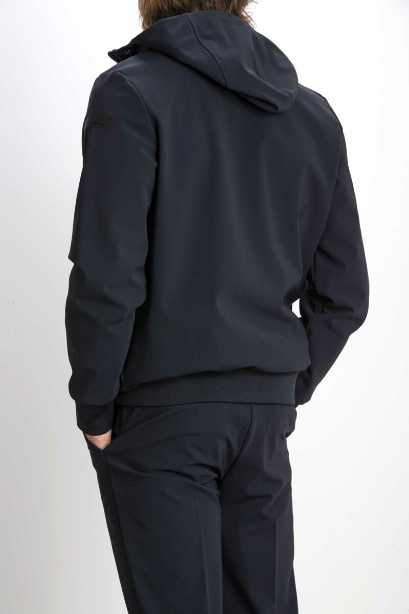 RRD-GIUBBINO WINTER THERMO HOOD UOMO-RRDWES009 BLUEBLACK