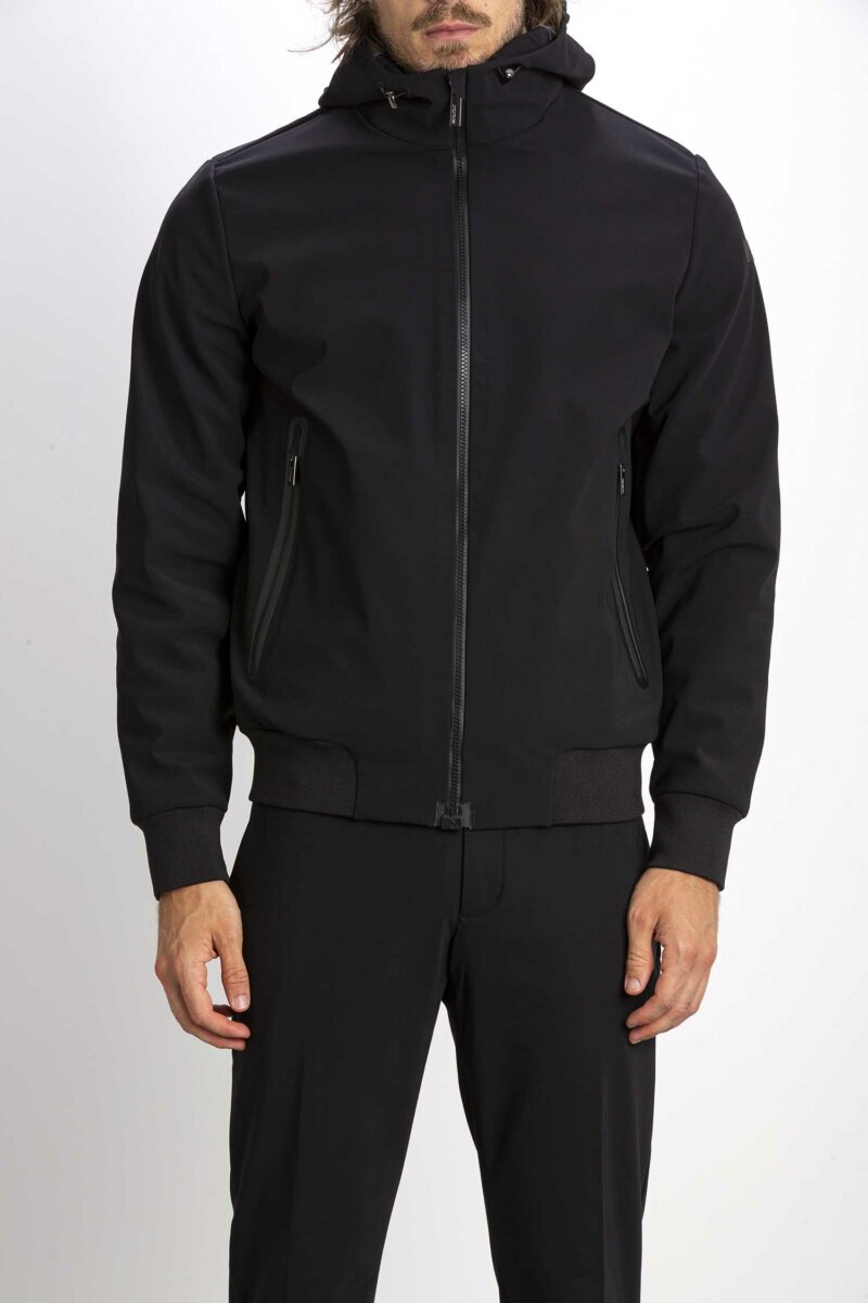 RRD-GIUBBINO WINTER THERMO HOOD UOMO-RRDWES009 NERO