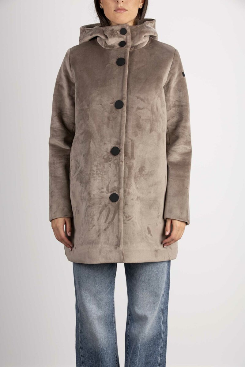 RRD-GIUBBINO CAPP VELVET-RRDWES507 TORTORA