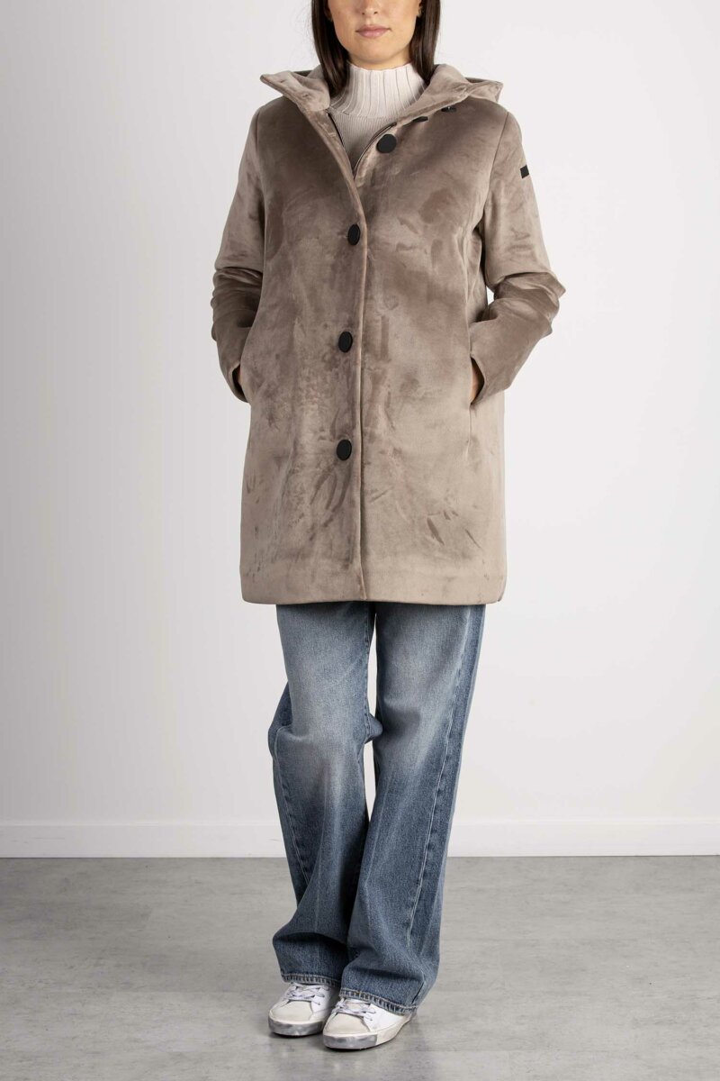 RRD-GIUBBINO CAPP VELVET-RRDWES507 TORTORA
