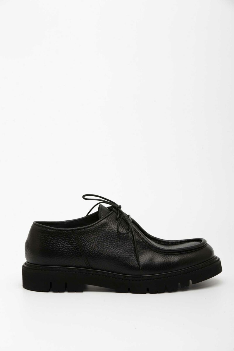 SEBOY'S-SCARPA PELLE BATTUTA U33MARS-SB1046CAMDBRIDGE NERO