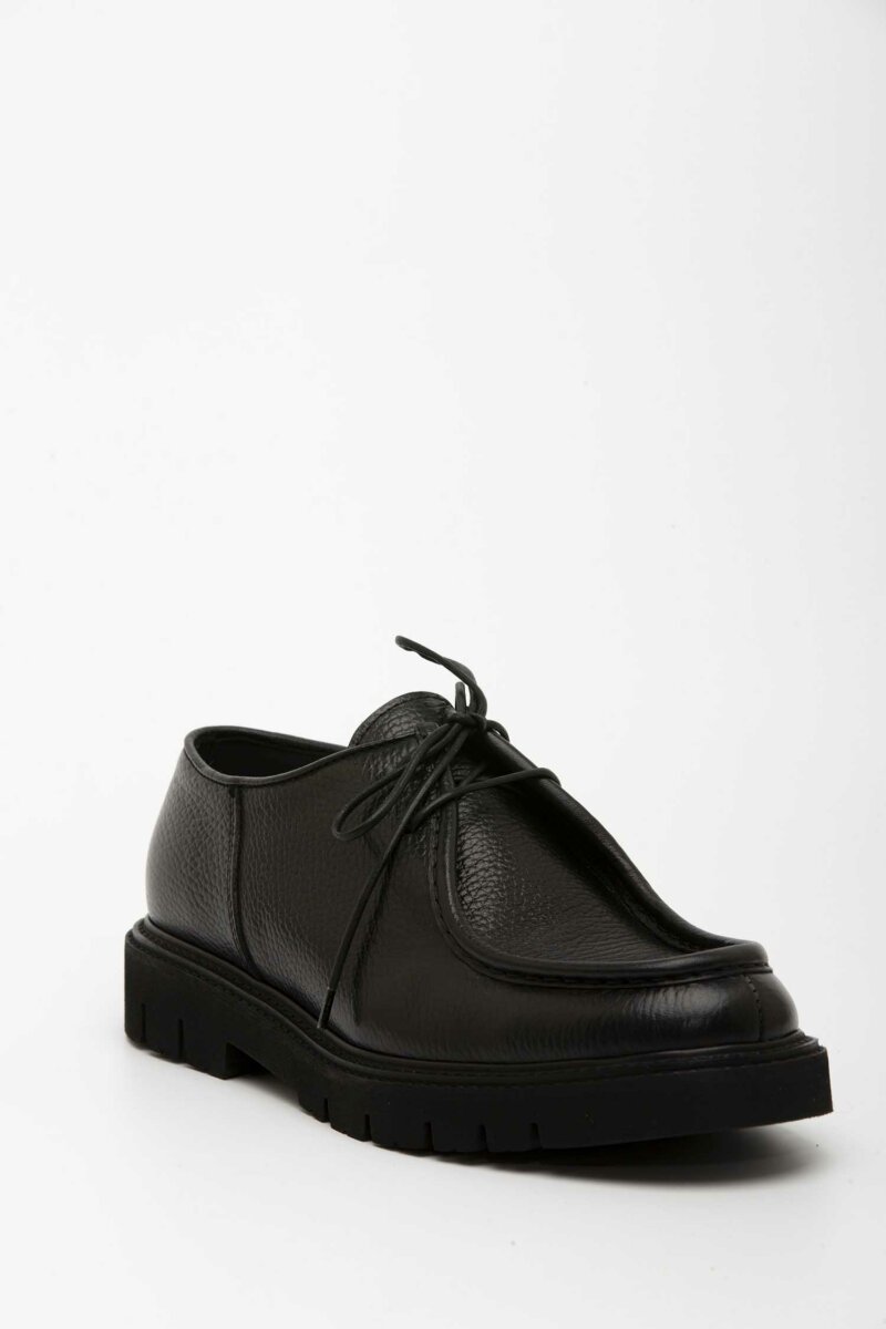 SEBOY'S-SCARPA PELLE BATTUTA U33MARS-SB1046CAMDBRIDGE NERO