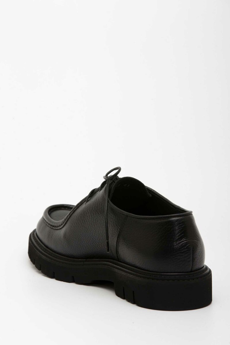 SEBOY'S-SCARPA PELLE BATTUTA U33MARS-SB1046CAMDBRIDGE NERO