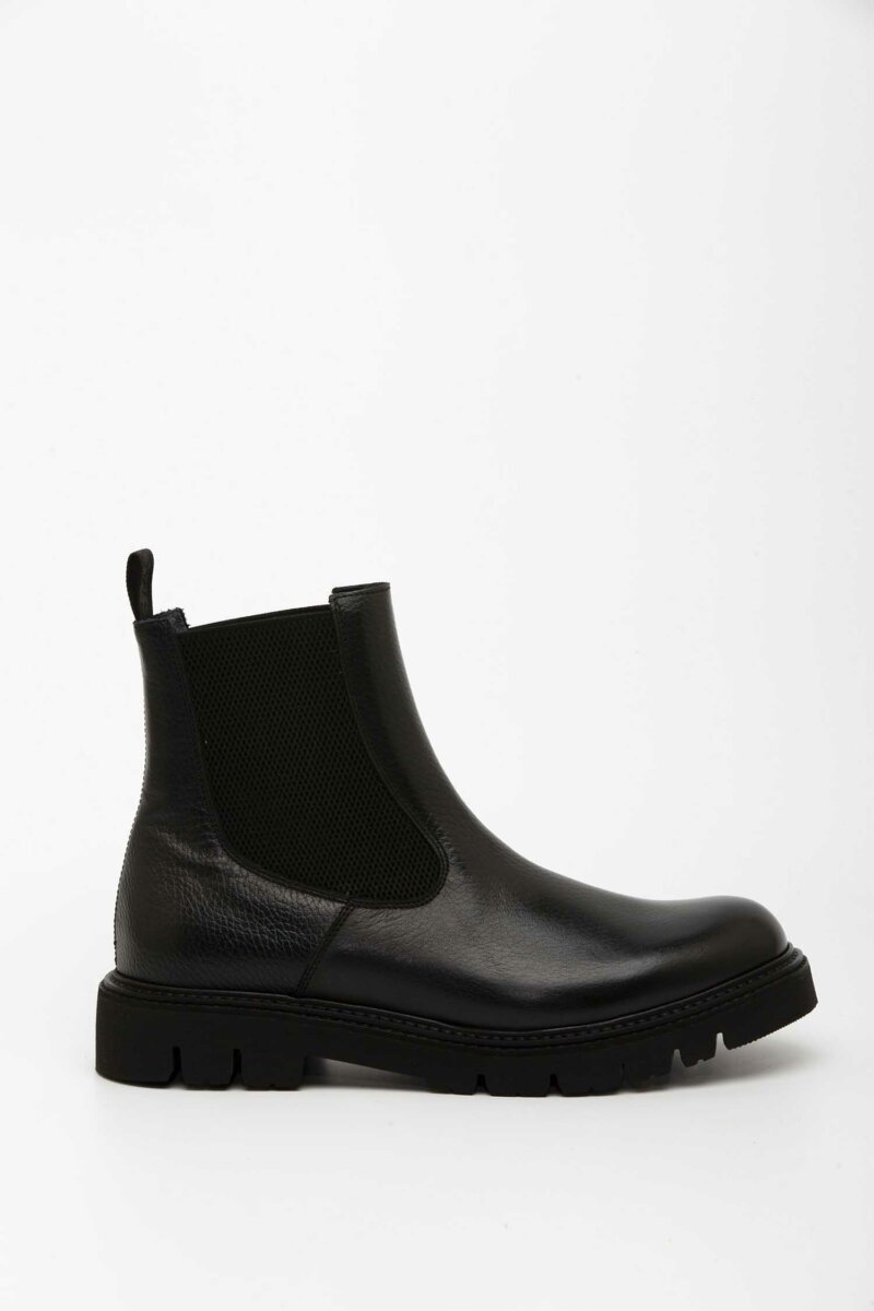 SEBOY'S-POLACCHINO PELLE U33MARS-SB6120CAMBRIDGE NERO