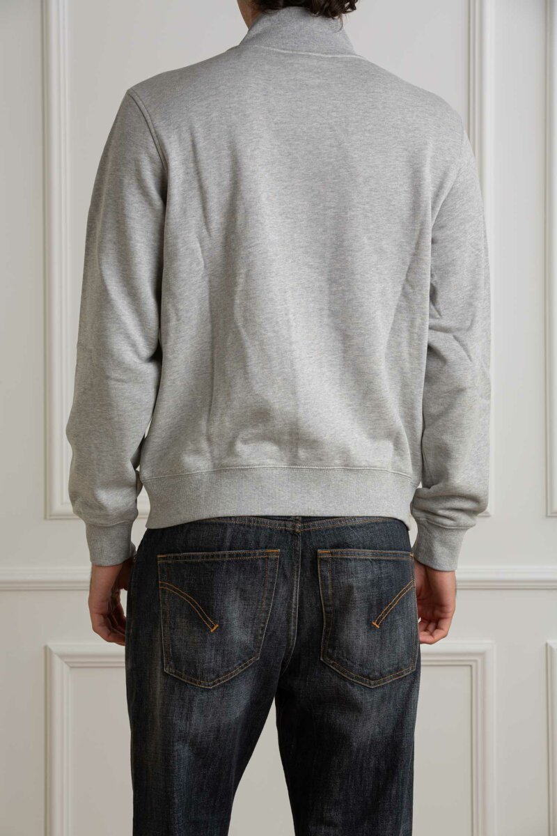 SUN68-CARDIGAN BUTTON COTTON FL-SNF44106 GRIGIO