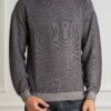 SUN68-FELPA ROUND VINTAGE RICE-SNK44145 GRIGIO