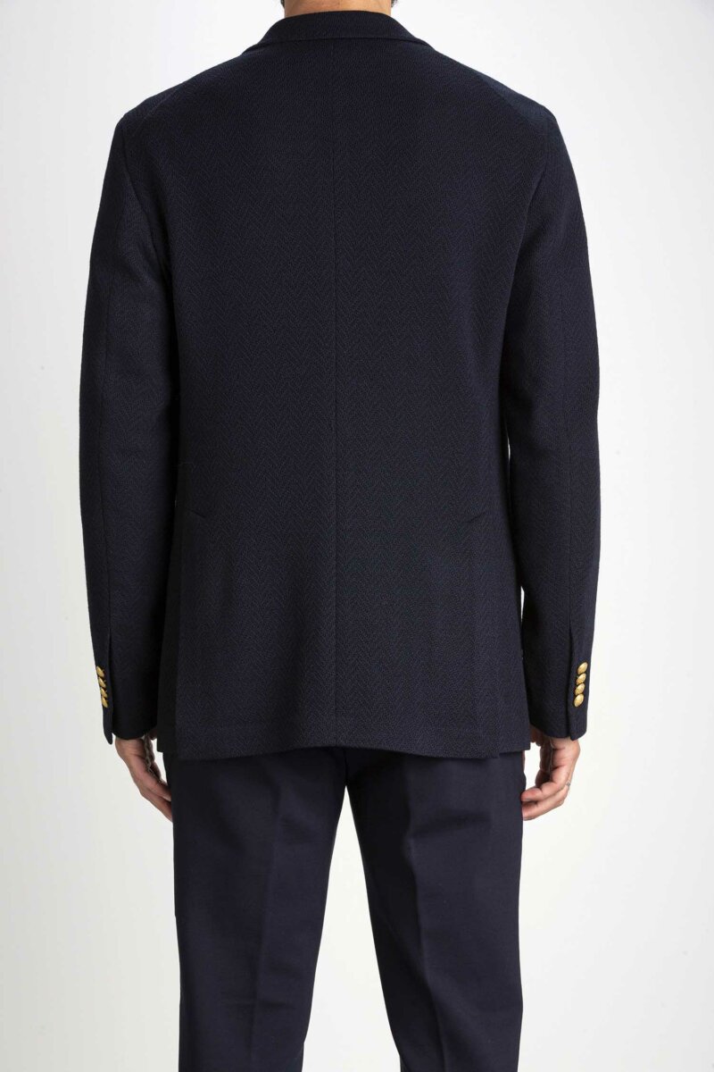 TAGLIATORE-GIACCA UOMO 100% LANA-TA1SMJ26K570038 BLU