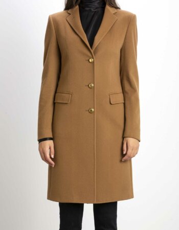 TAGLIATORE-CAPPOTTO DONNA MISTO KAS-TACPARIGI13B350001 CAMMELLO