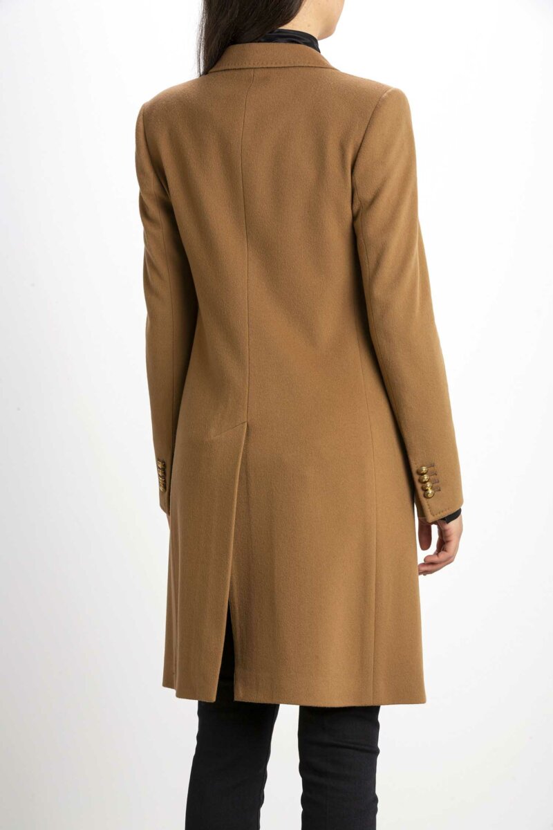 TAGLIATORE-CAPPOTTO DONNA MISTO KAS-TACPARIGI13B350001 CAMMELLO