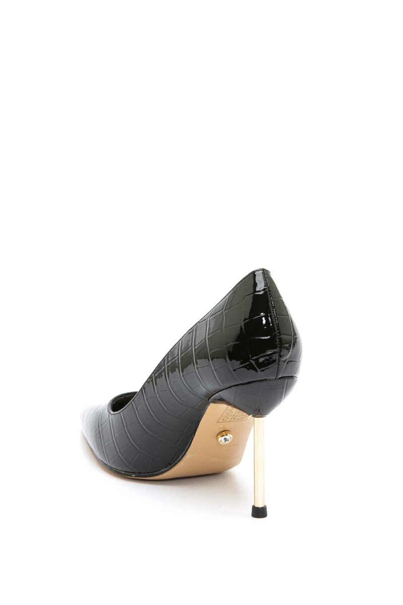 TWENTY FOURHAITCH-DECOLTE PUMP SCINTILLANTE-TWCOPAL NERO