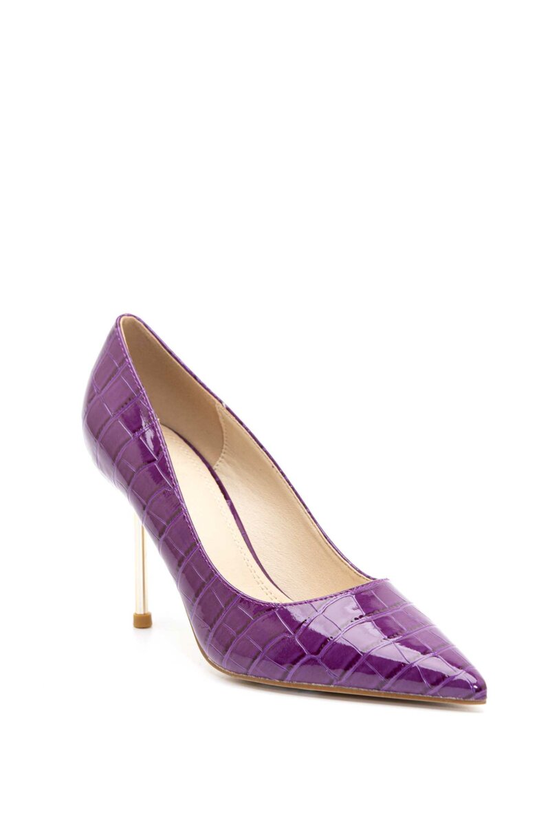 TWENTY FOURHAITCH-DECOLTE PUMP SCINTILLANTE-TWCOPAL VIOLA