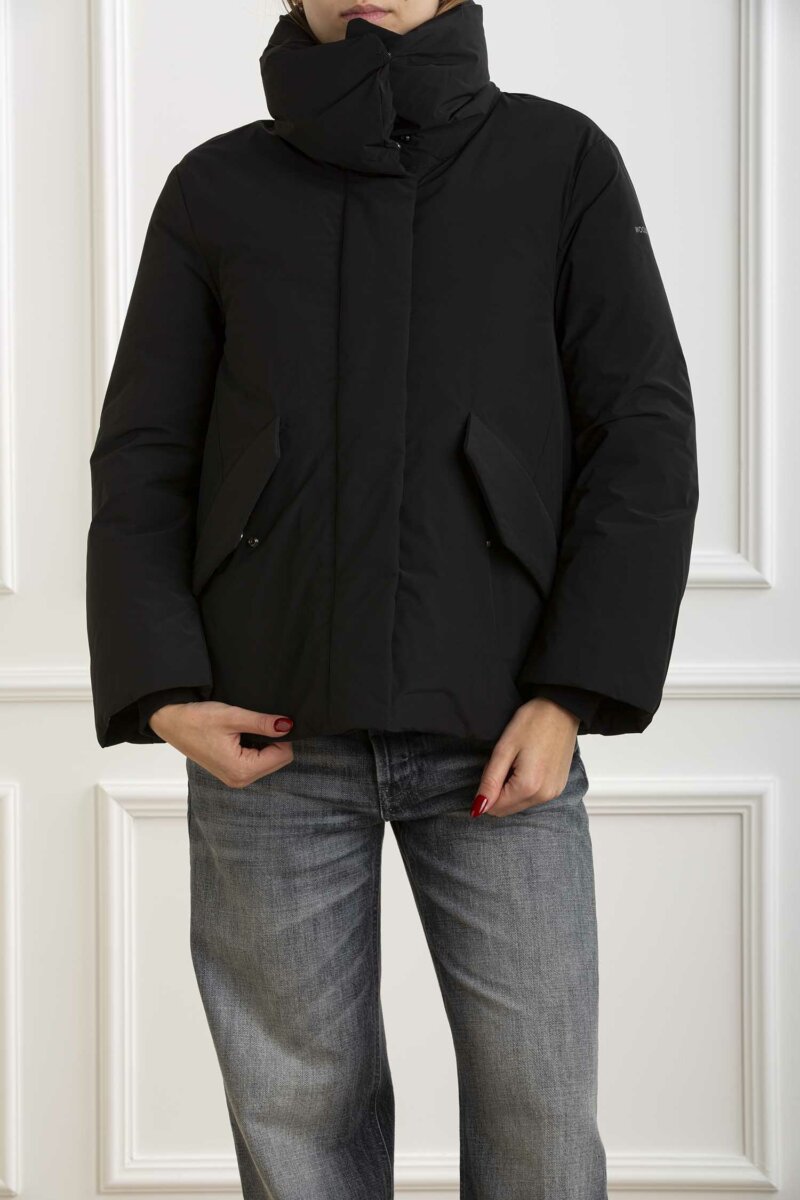 WOOLRICH-GIACCONE LUXURY COCOON-WLCFWWOU1029FRUT3128 BLACK
