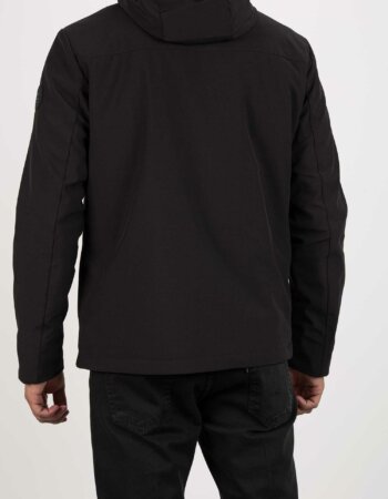 WOOLRICH-PACIFIC SOFT SHELL JACKET-WLWOOU0791MRUT3496 BLACK