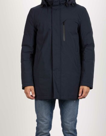 WOOLRICH-MOUNTAIN STRETCH DOWN PARKA-WLWOOU0803MRUT3339 BLUE