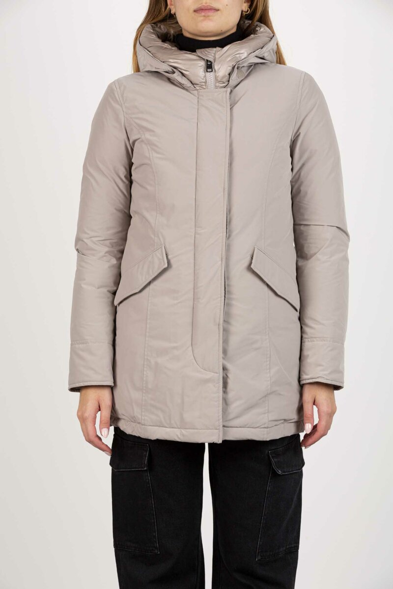 WOOLRICH-LUXURY ARCTIC PARKA-WLWWOU0686FRUT3128A3 TAUPE