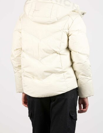 WOOLRICH-ALSEA SHORT DOWN PUFFER-WLWWOU0883FRUT1148 MILKY