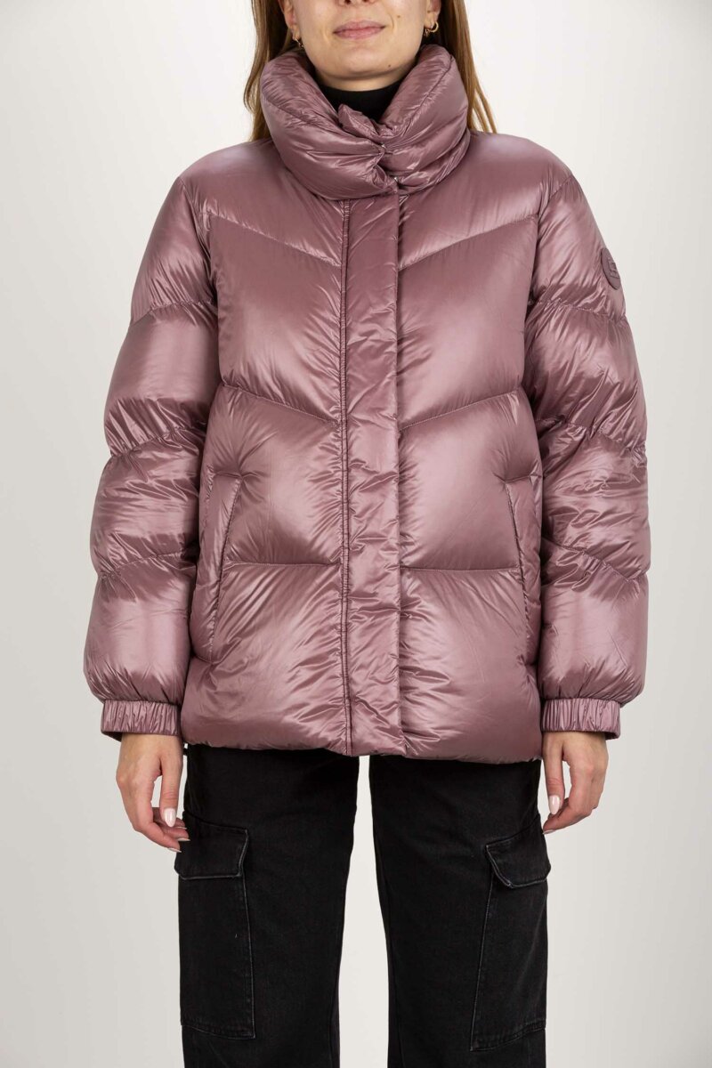 WOOLRICH-ALIQUIPPA PUFFER JACKET-WLWWOU0925FRUT3085 AMETHYST