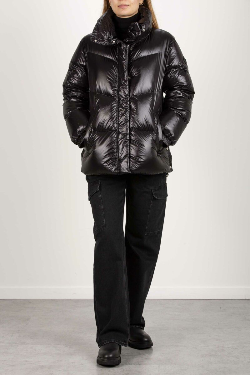 WOOLRICH-ALIQUIPPA PUFFER JACKET-WLWWOU0925FRUT3085 BLACK