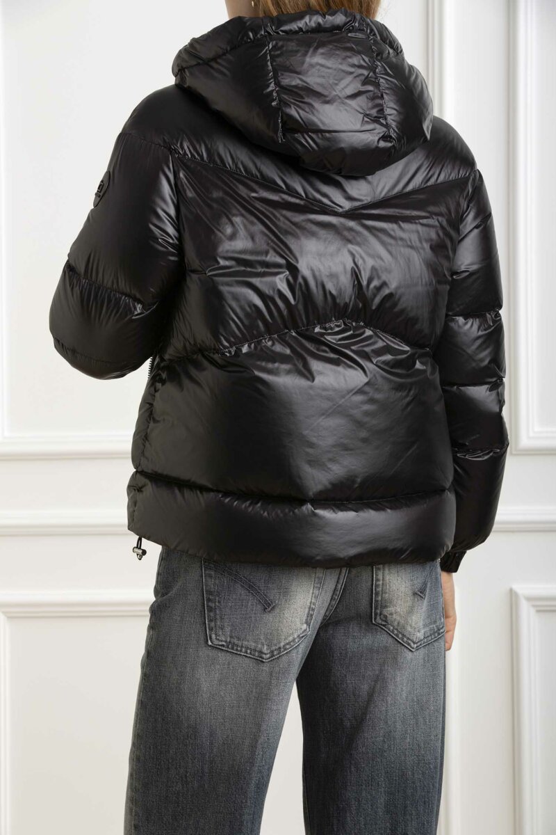 WOOLRICH-GIACCONE ALIQUIPPA SHORT PUFFER-WLWWOU0927FRUT3085A4 BLACK