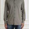 XACUS-CAMICIA TAYLOR FIT M/FANTASIA-XA11460558A24 GRIGIO