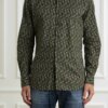 XACUS-CAMICIA TAYLOR FIT FANTASIA-XA71503748 BLU
