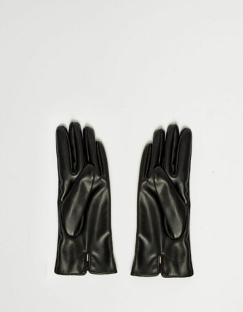 LIU JO-GUANTO CON APPLICAZIONI-LJ3F2039E0002 NERO