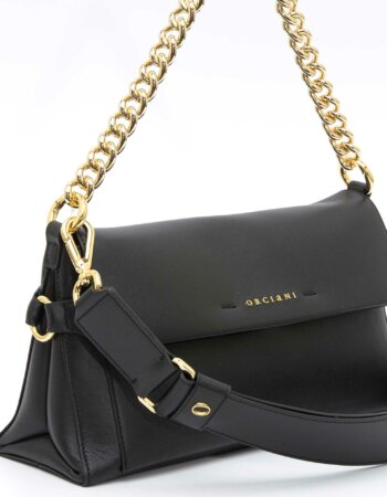 ORCIANI-BORSA MISSY LONGUETTE NAPPA-ORB02152NAP NERO