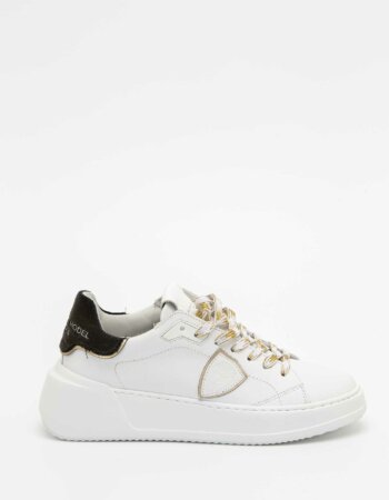 PHILIPPE MODEL-SCARPA TRES TEMPLE LOW WOMAN-PHBJLDEV01 VELLUTONER