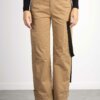 PINKO-PANTALONE RASO STRETCH-PKCALDO CAMMELLO