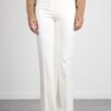 PINKO-PANTALONE PUNTO STOFFA-PKHULHAA23 BIANCO