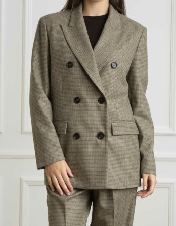 PINKO-GIACCA TENAGLIA FLANELLA-PKTENAGLIA CAMMELLO