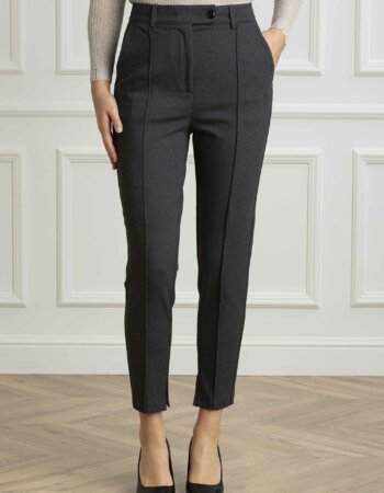 PINKO-PANTALONE TRIDENTE PUNTO-PKTRIDENTE GRIGIO