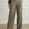 PINKO-PANTALONE VASETTO FLANELLA-PKVASETTO CAMMELLO