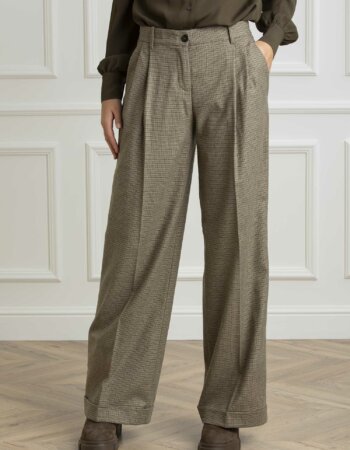 PINKO-PANTALONE VASETTO FLANELLA-PKVASETTO CAMMELLO