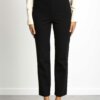 PATRIZIA PEPE-PANTALONE ESSENTIAL-PP2P1458A1DX NERO