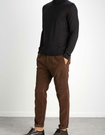 PATRIZIA PEPE-MAGLIA UOMO-PP5K0102K124 NERO