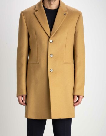 PATRIZIA PEPE-CAPPOTTO UOMO-PP5O0003A2VD CAMMELLO