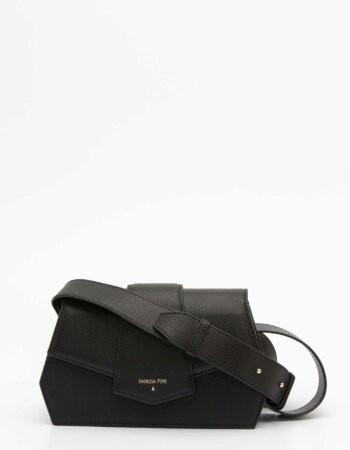PATRIZIA PEPE-BORSA NEW GEOMETRIC-PP8B0043L001 NERO