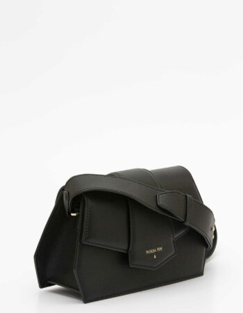 PATRIZIA PEPE-BORSA NEW GEOMETRIC-PP8B0043L001 NERO
